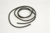 Round black rubber belt measuring 1/4 inch outer diameter and 66 inches long, designed for use with most sewing machines, suitable for Sewing and Quilting, Home & Decor, and Best Sellers collections.