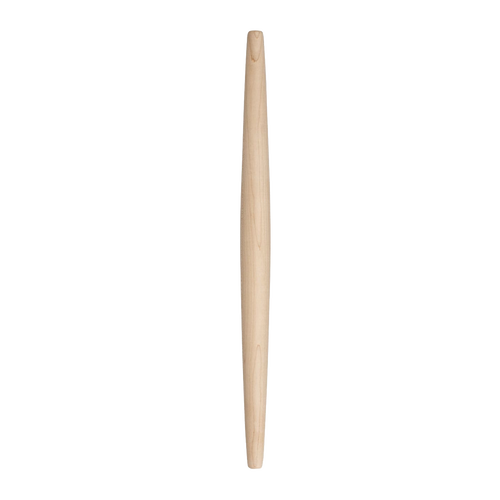 Slim handcrafted French-style hardwood rolling pin with a smooth, flawless finish for precise dough control, made in the USA, featured in Kitchen & Food, Cookware, Baking Supplies, and Best Sellers collections.