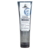 Tall gray and white tube of charcoal cleansing shower cream featuring detoxifying formula with steam-activated charcoal and organic hemp oil, from USA made health and wellness collection.