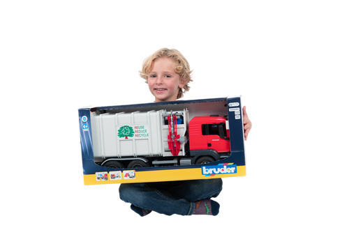 Bruder Toys Man Tgs Side Loading Garbage Truck