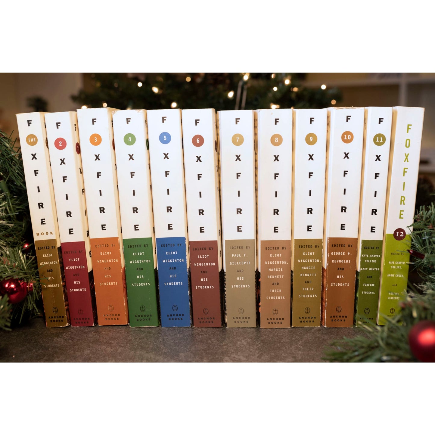 Complete handcrafted set of 12 heritage books showcasing Appalachian traditions and skills, ideal for Toys, Books & Games, Heritage and Lifestyle Books, and Best Sellers collections.