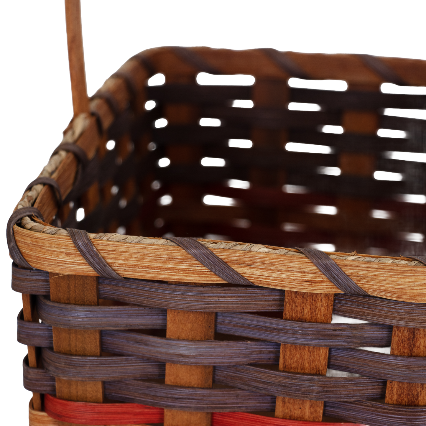 Handwoven Flag Basket - Amish Made