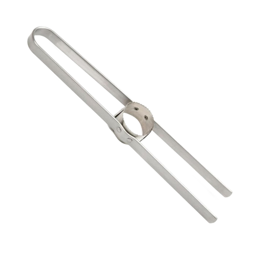 Durable stainless steel corn cutter with a circular blade designed for quick and efficient removal of kernels, ideal for kitchen food prep and choppers and cutters collections.