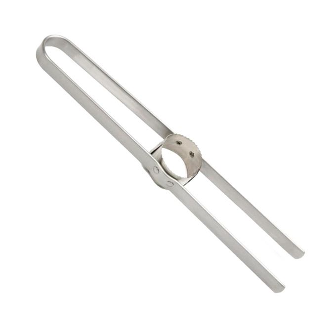 Durable stainless steel corn cutter with a circular blade designed for quick and efficient removal of kernels, ideal for kitchen food prep and choppers and cutters collections.