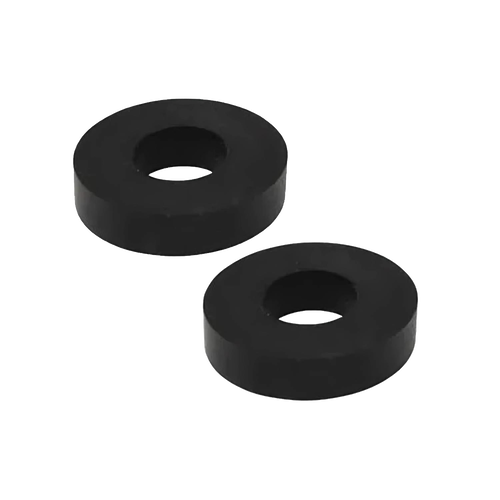 Unique handcrafted black rubber washers designed as replacement parts for British Berkefeld gravity water filters, perfect for Appliances and Emergency Supplies collections.