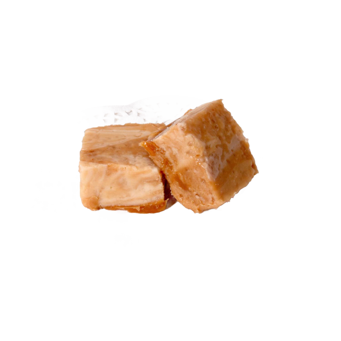Two pieces of creamy, handmade fudge with a rich, buttery texture, perfect for Kitchen & Food, Snacks and Sweets, Best Sellers, and Promo Eligible collections.