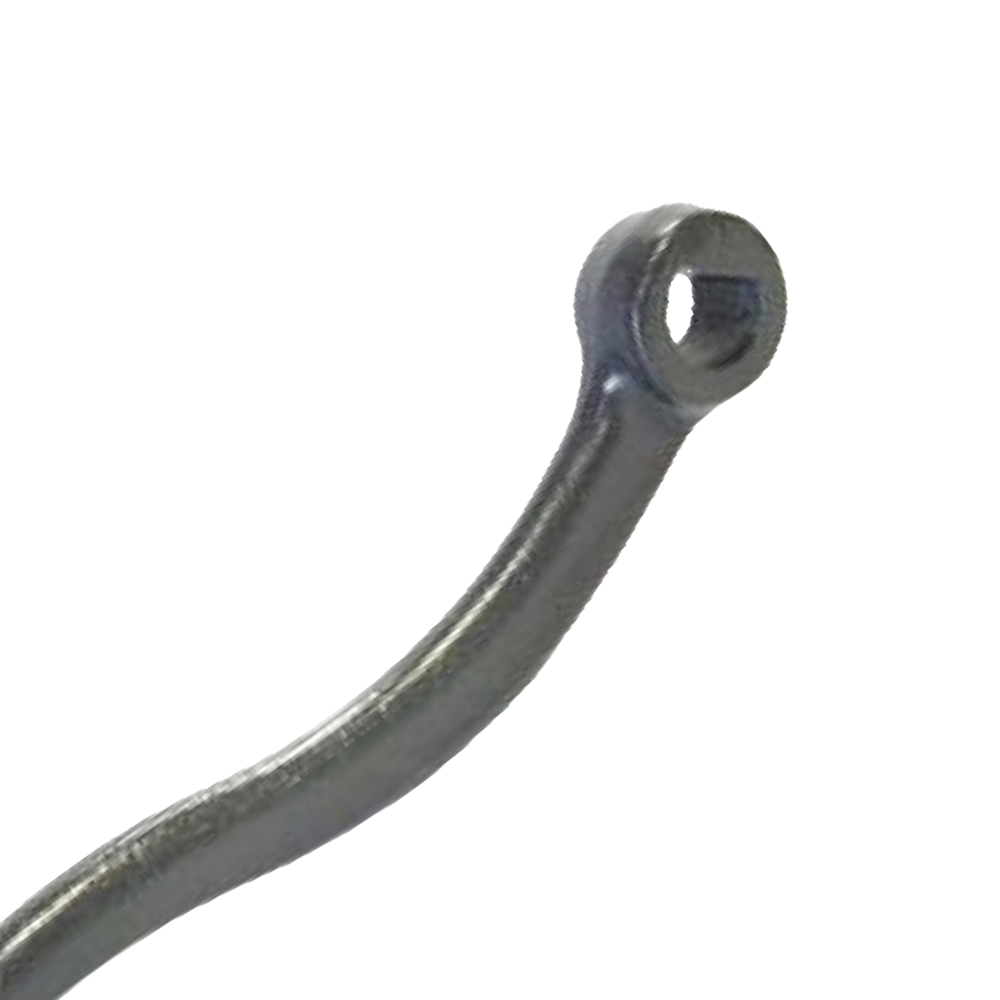 Handcrafted metal hand crank component with a curved design, made in USA, ideal for Kitchen & Food, Specialty Equipment, Butchering Supplies, USA Made, Best Sellers, and Promo Eligible collections.