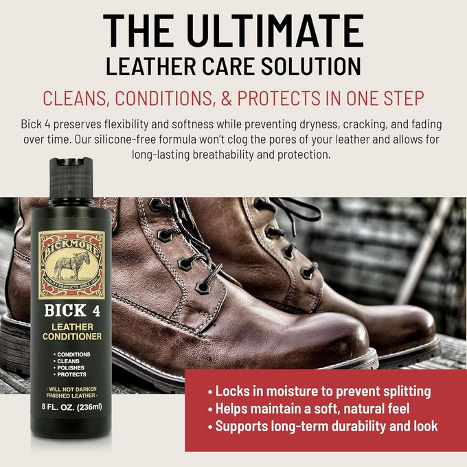 Bickmore Bick 4 Leather Conditioner – 8 oz