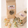 Handcrafted Amish-made peppermint mints individually wrapped and packaged in simple kraft bags, featured in Kitchen & Food, Snacks and Sweets, Candy, and USA Made collections.