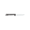 Hand-sharpened paring knife with black handle and sharp stainless steel blade, crafted in USA for precise slicing and seeding, ideal for Kitchen & Food and Best Sellers collections.
