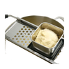 Handcrafted spaetzle maker with sliding square hopper and stainless steel grater, designed for easy dough preparation, ideal for Kitchen & Food, Cookware, Baking Supplies, and Best Sellers collections.