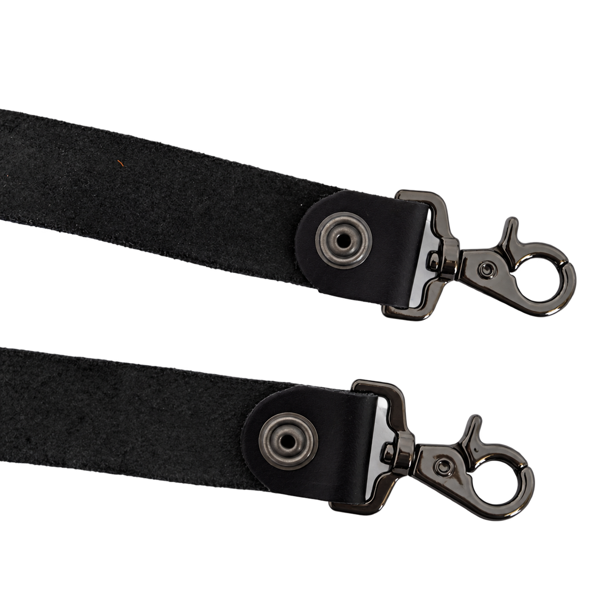 Amish-Made Leather Suspenders with Trigger Snaps