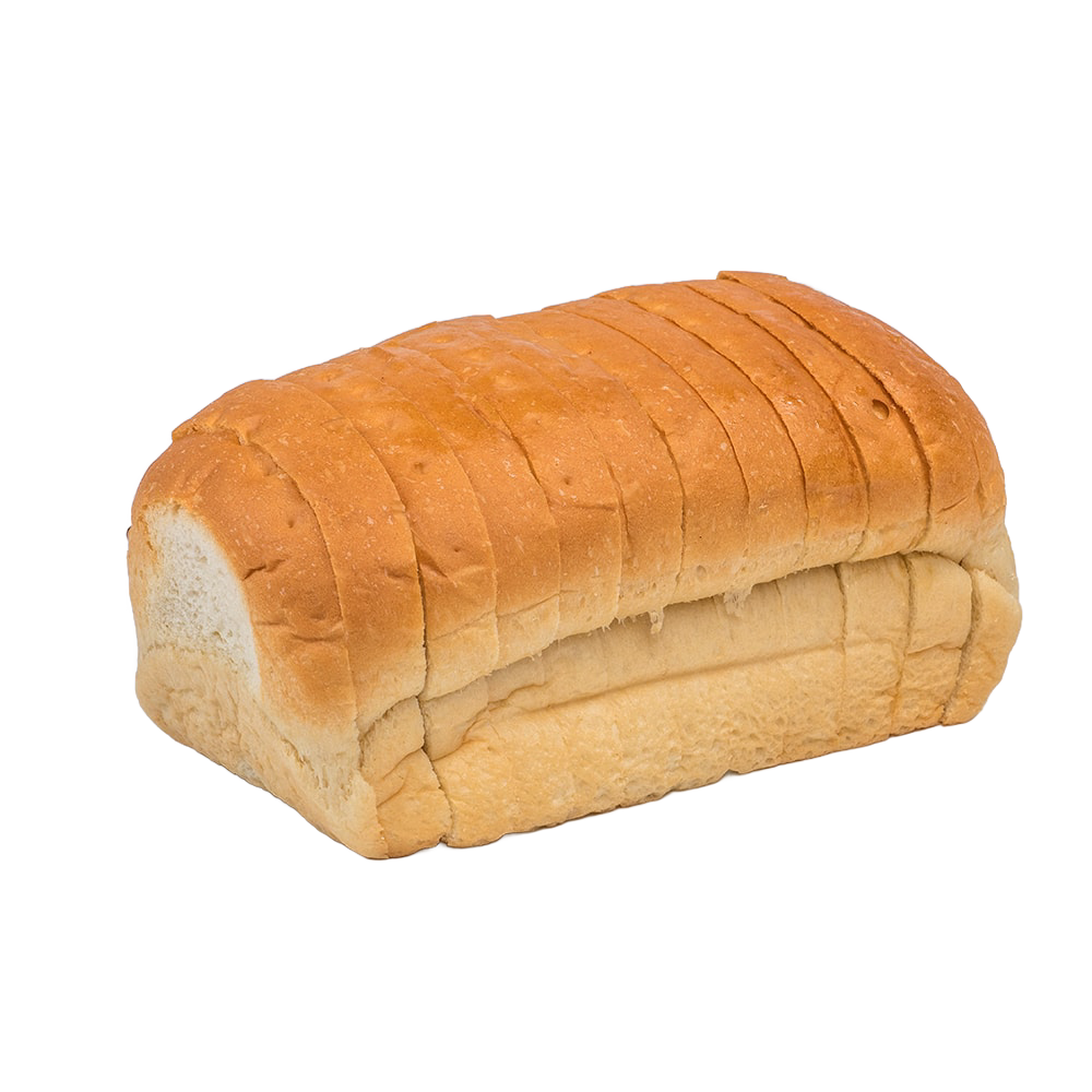 Loaf of artisanal Amish-style bread, freshly baked with soft, thick slices, handcrafted and made in USA, featured in Kitchen & Food, Snacks and Sweets, Best Sellers, and Promo Eligible collections.