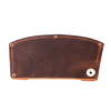 Handmade full-grain American leather axe blade guard with a snap closure, crafted in the USA and ideal for Farm, Garden & Tool, Knives & Axes, and Accessories collections.