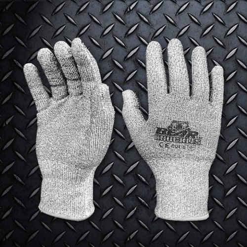 Pair of breathable, cut-resistant gloves made from durable woven fabric with ergonomic fit and subtle texture, suitable for Health & Wellness, Farm, Garden & Tool, Hand Tools and Hardware, Clothing and Accessories, Best Sellers, and Promo Eligible collections.