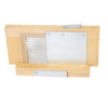 Handcrafted 5-frame robbing screen with adjustable metal latches and mesh, designed to protect hives by controlling entry, Amish made in the USA, featured in Farm, Garden & Tool and Beekeeping Supplies collections.