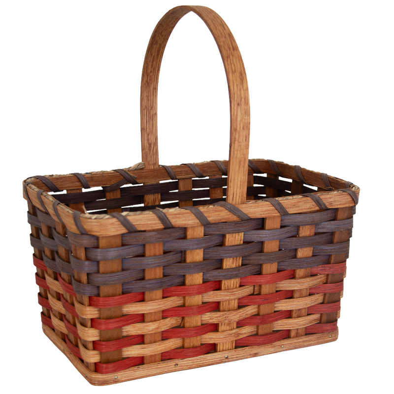 Handwoven Flag Basket - Amish Made
