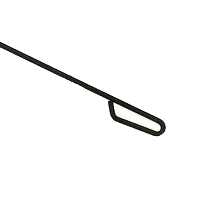 Handcrafted steel fire poker with a loop handle, Amish made in the USA, designed for safely stirring embers and adjusting logs, featured in Stoves, Hearth Accessories, and Best Sellers collections.