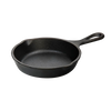 Small handcrafted cast iron skillet with ergonomic handle, pre-seasoned for cooking versatility, part of Kitchen & Food, Cast Iron, USA Made, and Best Sellers collections.