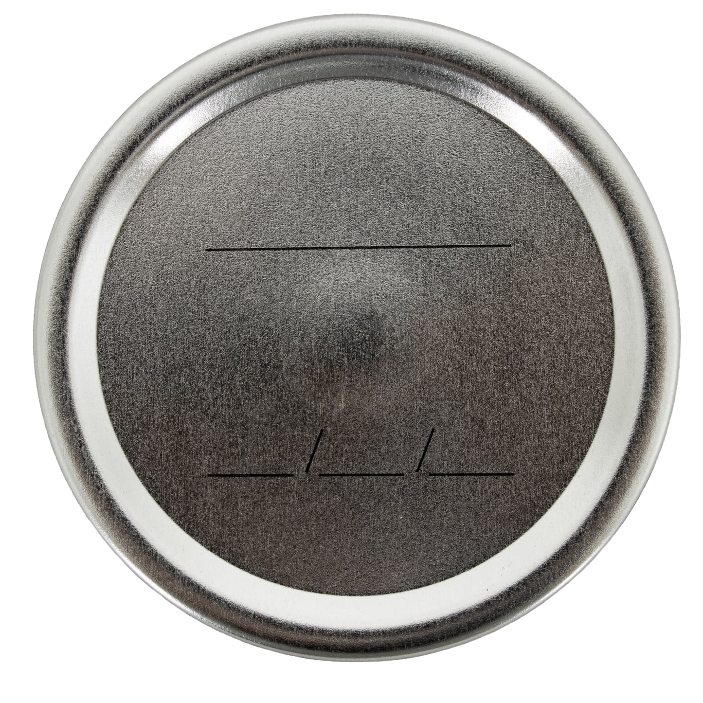 Wide-mouth metal canning lid with a BPA-free sealing compound ring, designed for airtight food preservation, part of Kitchen & Food, Canning, and Best Sellers collections.