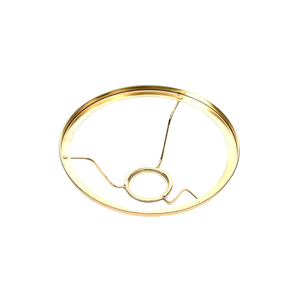 Handcrafted brass oil lamp shade holder ring designed for 10-inch Aladdin glass shades, featured in Lamps & Lighting, Parts and Accessories, Shade Rings and Holders collections.