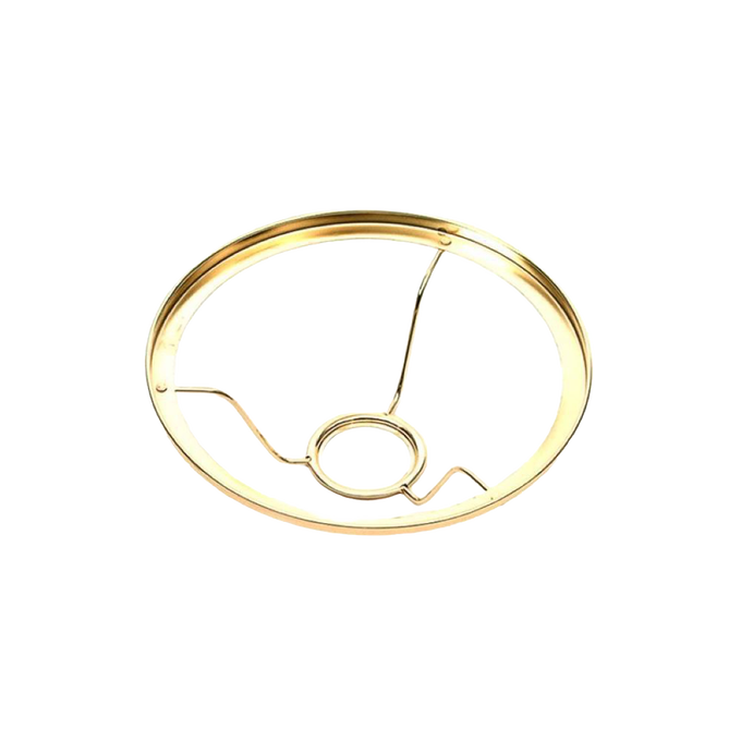 Handcrafted brass oil lamp shade holder ring designed for 10-inch Aladdin glass shades, featured in Lamps & Lighting, Parts and Accessories, Shade Rings and Holders collections.