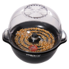 Electric popping kettle with clear lid showing motorized stirring arm and popcorn kernels inside, designed for easy home popcorn making, featured in Kitchen & Food and Best Sellers collections.