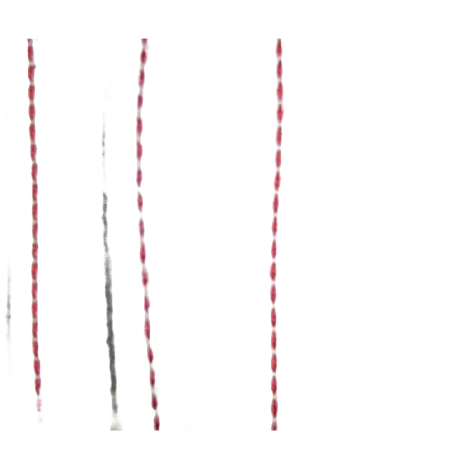 Close-up view of several lengths of flat cotton wicks in natural and reddish tones, suitable for lamps and lanterns, featured in Lamps & Lighting and Wicks and Mantles collections.