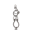 Handcrafted metal brain teaser puzzle featuring interconnected curved and circular links in a challenging design, made in USA, ideal for Toys, Books & Games, USA Made, Games and Puzzles, Best Sellers, and Promo Eligible collections.
