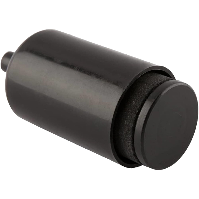 Black cylindrical replacement water filter element designed for the Sport Berkey water bottle, suitable for use in camping, farm, garden, and water treatment applications.