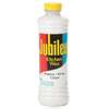 Plastic bottle of handcrafted kitchen wax with a yellow cap and colorful vintage-style label, designed for cleaning, shining, and protecting surfaces, part of Home & Decor, Household Cleaning, and USA Made collections.