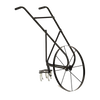 High-wheel cultivator with sturdy steel frame and large spoked wheel, designed for effective soil cultivation, featured in Farm, Garden & Tool and Digging and Cultivating collections.