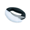 Ergonomic food chopper with dual stainless steel blades and a black handle, designed for efficient chopping and mincing in Kitchen & Food, Food Prep, and Cooking Helpers collections.