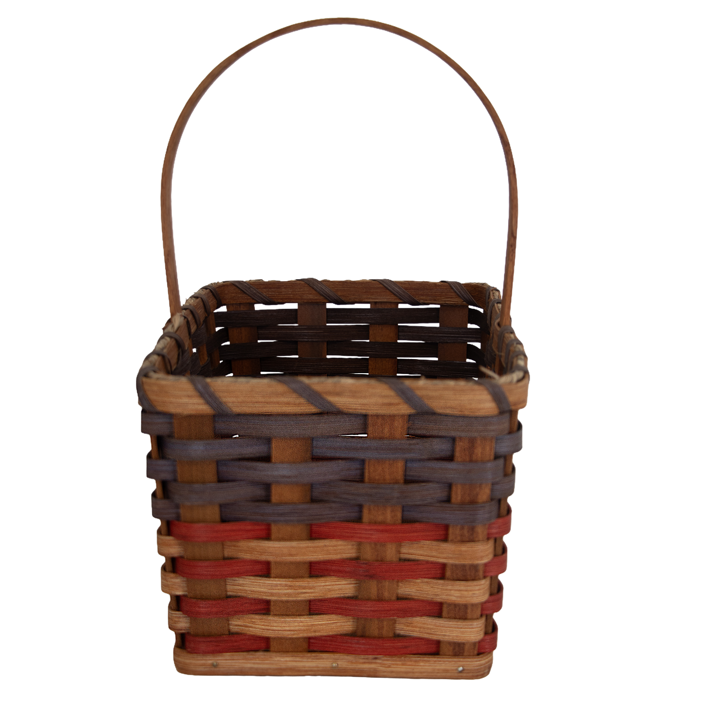 Handwoven Flag Basket - Amish Made