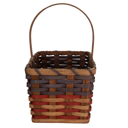 Handwoven Flag Basket - Amish Made