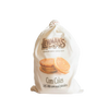Natural fabric drawstring bag of handcrafted Lehman’s corn cakes mix, featuring rustic branding and illustration, ideal for Kitchen & Food, Pantry, Dry Goods and Mixes, Best Sellers, and Promo Eligible collections.