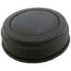 Solar Light Jar Lid - Rustic Brown