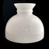 Hand-molded opal glass lamp shade with a smooth, rounded profile, designed for use with Aladdin lamps, perfect for Lamps & Lighting, Parts and Accessories, and Best Sellers collections.