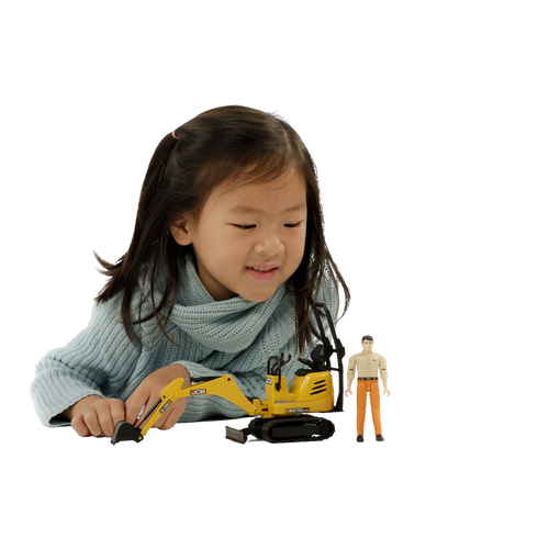 Bruder Toys JCB 8010 CTS Micro Excavator with Worker
