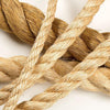 Close-up of entwined natural fiber ropes in varying thicknesses, showcasing smooth, durable texture ideal for Farm, Garden & Tool, Farm Tools, and Hand Tools and Hardware collections.