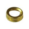 Brass-colored metal thread ring designed for oil lamp caps, suitable for most glass fonts, part of lamps and lighting, parts and accessories, and best seller collections.