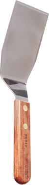 Handcrafted professional kitchen spatula with high-carbon stainless steel blade and durable wooden handle, made in USA, ideal for Kitchen & Food, Kitchen Gadgets, Cooking and Baking Helpers, and Best Sellers collections.