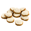 Stack of moist, iced pumpkin cookies with creamy white frosting, showcasing a handcrafted Amish-made treat from USA’s Ohio Amish Country, fitting Kitchen & Food and Snacks collections.