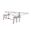Heavy-duty portable chain sawmill frame with metal construction and orange accents, designed for milling large logs, featured in Farm, Garden & Tool, Wood Cutting and Hauling, and Best Sellers collections.