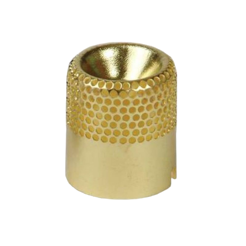 Brass flame spreader with textured grip designed for use with Aladdin lamps, ideal for Lamps & Lighting, Parts and Accessories, Lamp Burners and Collars, Best Sellers, and Promo Eligible collections.