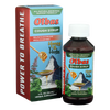 Bottle and packaging of Olbas Herbal Cough Syrup with Honey featuring natural ingredients and wildflower honey, designed for herbal relief, part of Health & Wellness and Best Sellers collections.