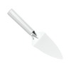 Handcrafted stainless steel serrated pie server with ergonomic handle, designed for easy serving of pies, cakes, and quiches, featured in Kitchen & Food, Storage and Serving, USA Made, Best Sellers, and Promo Eligible collections.