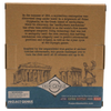 Cardboard packaging featuring detailed text about the Grecian Computer brainteaser puzzle with ancient Greek temple illustrations, designed for Toys, Books & Games and Puzzles collections.