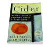 Book titled "Cider" with subtitle about making and enjoying sweet and hard cider, featuring an orange apple illustration, suitable for Farm, Garden & Tool and Home and Garden How-To Books collections.