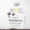 White packaging bag labeled with Natural Way Mills branding containing 25 pounds of organic whole yellow corn, made in the USA, featured in Farm, Garden & Tool and Kitchen & Food collections.